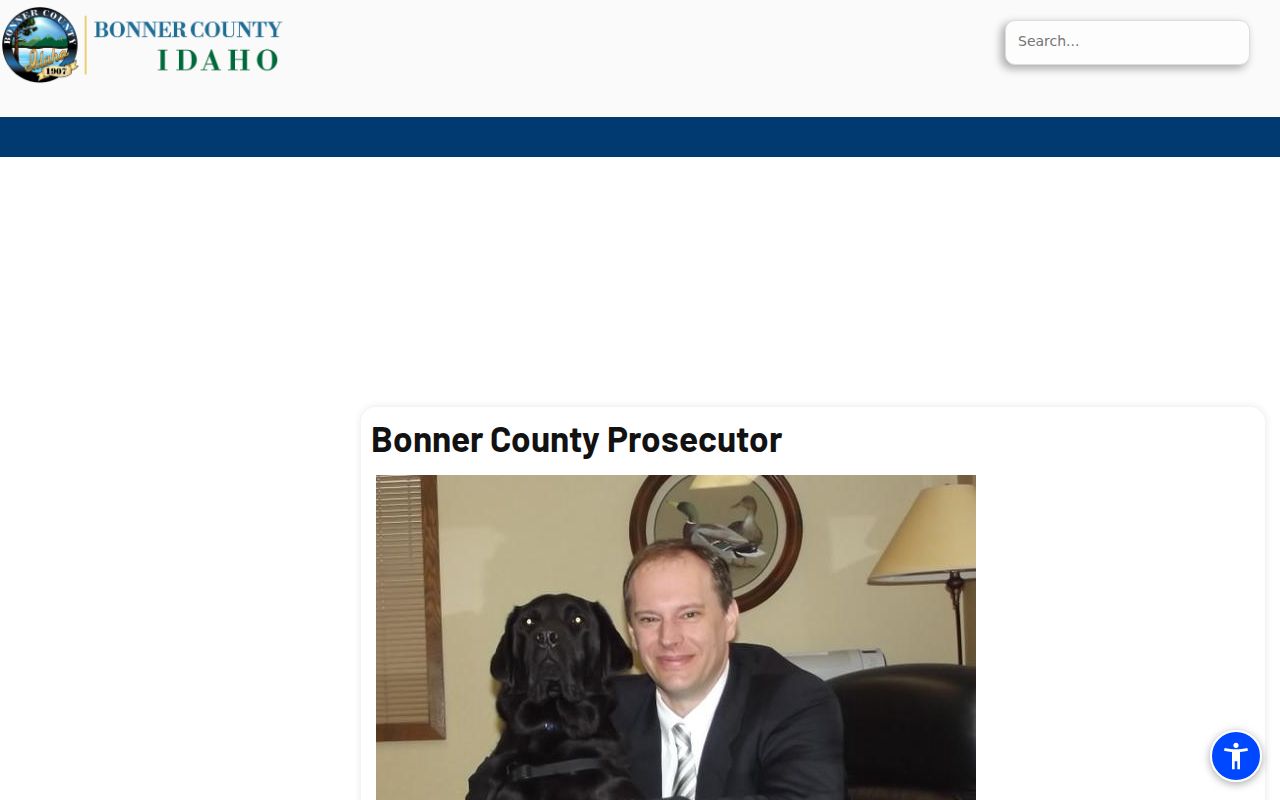 Bonner County Prosecutor criminal case information and programs